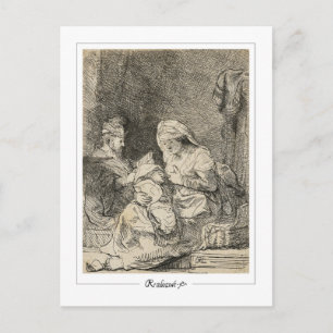 Rembrandt van Rijn #235 - Fine Art Postkarte