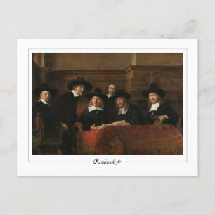 Rembrandt van Rijn #354 - Fine Art Postkarte