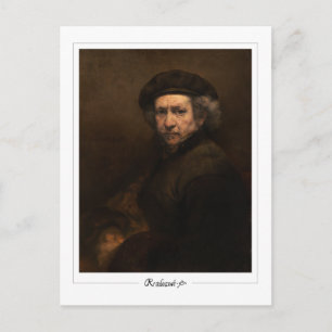 Rembrandt van Rijn #543 - Feine Kunst Postkarte