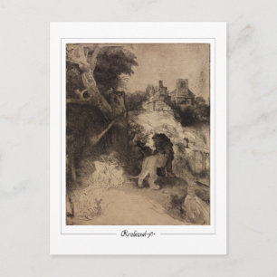 Rembrandt van Rijn #59 - Fine Art Postkarte