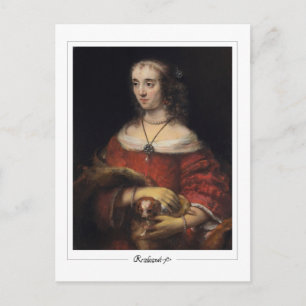 Rembrandt van Rijn #6 - Fine Art Postkarte
