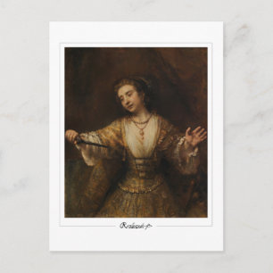 Rembrandt van Rijn #717 - Feine Kunst Postkarte