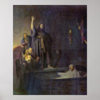 Rembrandt van Rijn - Die Erziehung von Lazarus