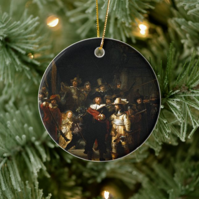Rembrandt van Rijn Keramik Ornament (Baum)