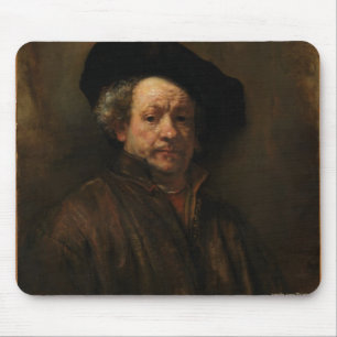 Rembrandt Van Rijn Selbstporträt-schöne Kunst Mousepad