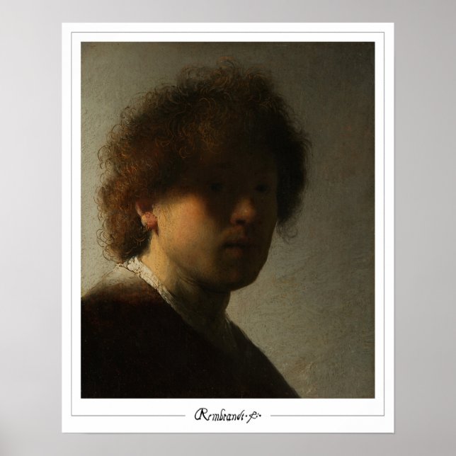 Rembrandt van Rijn Zedign Art Poster #18 (Vorne)