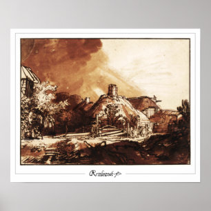 Rembrandt van Rijn Zedign Art Poster #462