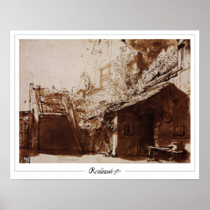 Rembrandt van Rijn Zedign Art Poster #464