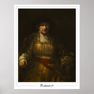 Rembrandt van Rijn Zedign Art Poster #71