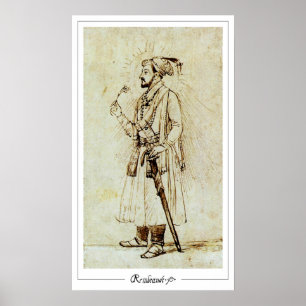 Rembrandt van Rijn Zedign Kunstposter #106 Poster