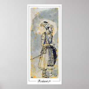 Rembrandt van Rijn Zedign Kunstposter #230 Poster