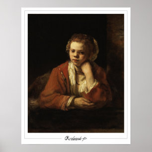 Rembrandt van Rijn Zedign Kunstposter #29 Poster