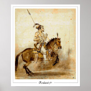 Rembrandt van Rijn Zedign Kunstposter #651 Poster