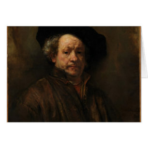 Rembrandt van Rijns Selbstportrait Kunst