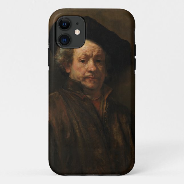 Rembrandt van Rijns Selbstportrait Kunst Case-Mate iPhone Hülle (Rückseite)