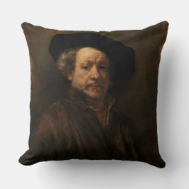 Rembrandt van Rijns Selbstportrait Kunst Kissen