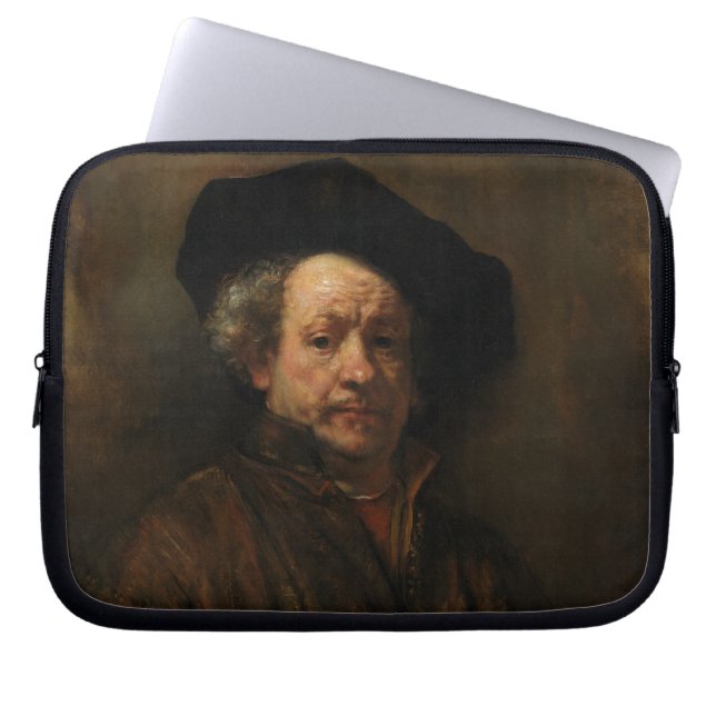 Rembrandt van Rijns Selbstportrait Kunst Laptopschutzhülle (Vorderseite)