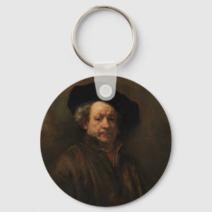Rembrandt van Rijns Selbstportrait Kunst Schlüsselanhänger
