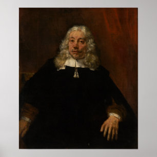 Rembrandt - Weißhaariger Mann Poster
