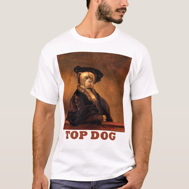 Rembrandts Hundeshirt T-Shirt (Vorderseite)