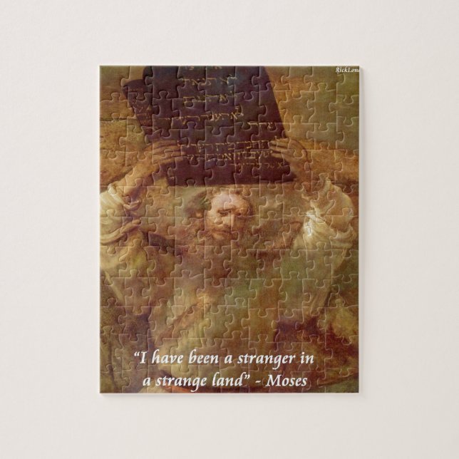 Rembrandts Mose & Bibelangebot Puzzle (Vertikal)