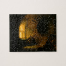 Rembrandts Philosoph in Meditation Puzzle