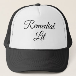 Remedial Lit Baseball Hat Truckerkappe