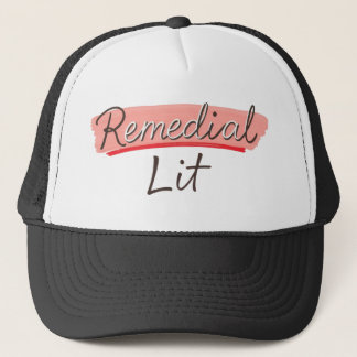 Remedial Lit Baseballkappe mit Unterstrich Truckerkappe