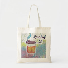 Remedial Lit Tote Original Logo Tragetasche