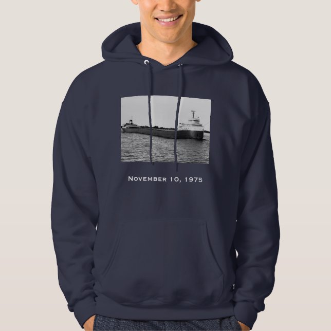 Remember the Edmund Fitzgerald Hoodie (Vorderseite)