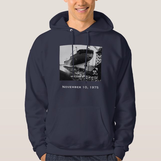 Remember the Edmund Fitzgerald Hoodie (Vorderseite)