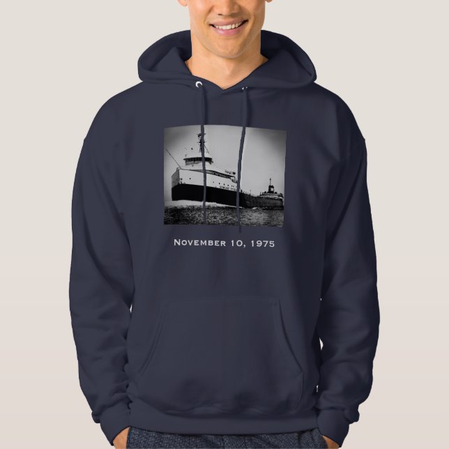 Remember the Edmund Fitzgerald Hoodie (Vorderseite)