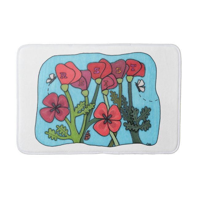 Remember the Resisters Badematte (Vorderseite)