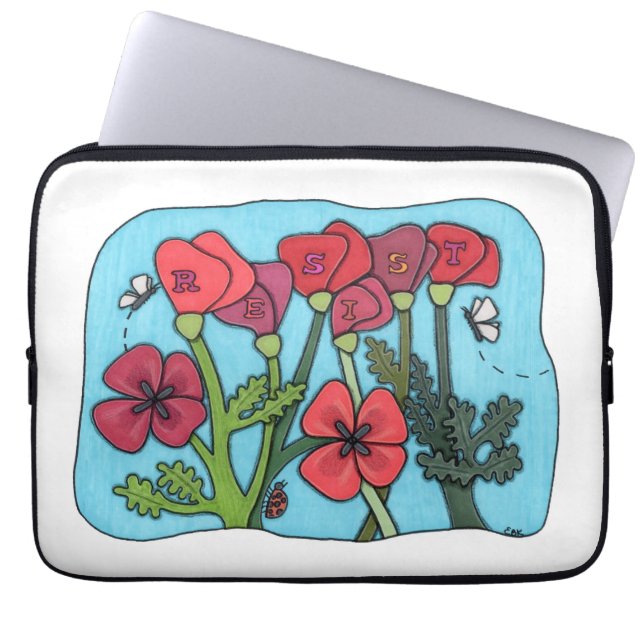 Remember the Resisters Laptopschutzhülle (Vorderseite)