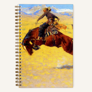 Remington Old West Horse und Cowboy Notizbuch