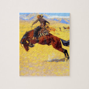 Remington Old West Horse und Cowboy Puzzle