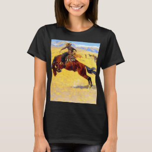 Remington Old West Horse und Cowboy T-Shirt
