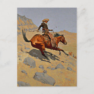 Remington - The Cowboy, 1902 Postkarte