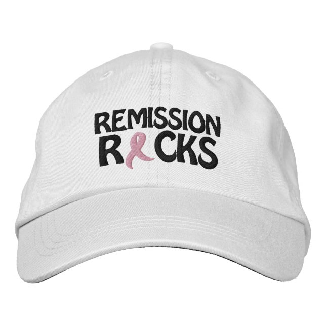 Remission Rocks bestickte Mütze Baseballkappe (Vorderseite)