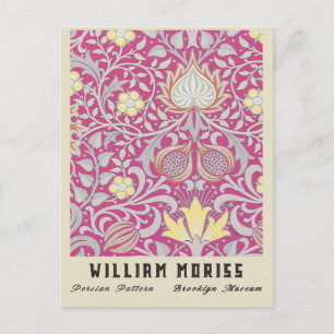 Remix Vintag William Morris Persian Floral Postkarte