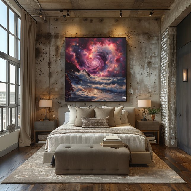 Remolino Cósmico: Impresionista y Surrealista Poster (Von Creator hochgeladen)