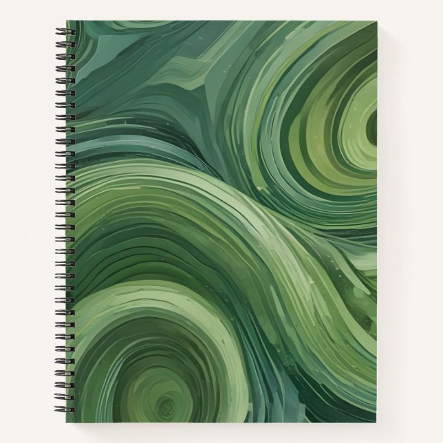 Remolino Esmeralda Notizbuch (Vorderseite)