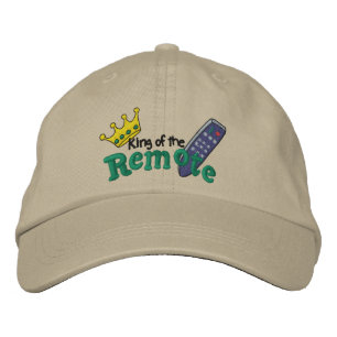 Remote King Bestickte Baseballkappe
