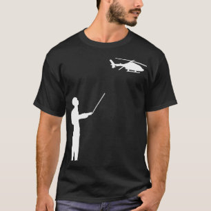Remote-Kontrolle Modell Hubschrauber RC Hobby Pilo T-Shirt