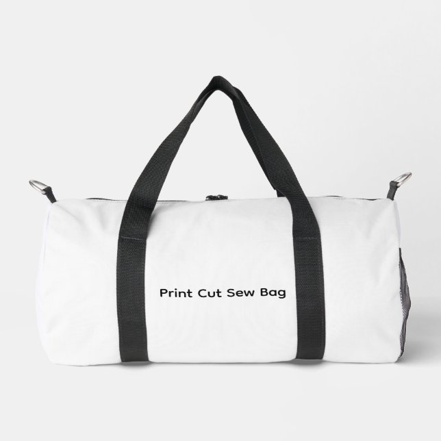 Remove This Text & Add Your Own Design Duffle Bag (Vorderseite)