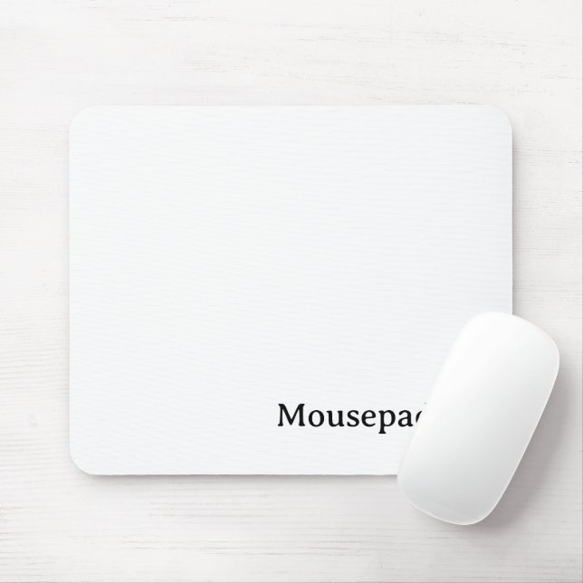Remove This Text & Add Your Own Design Mousepad (Mit Mouse)
