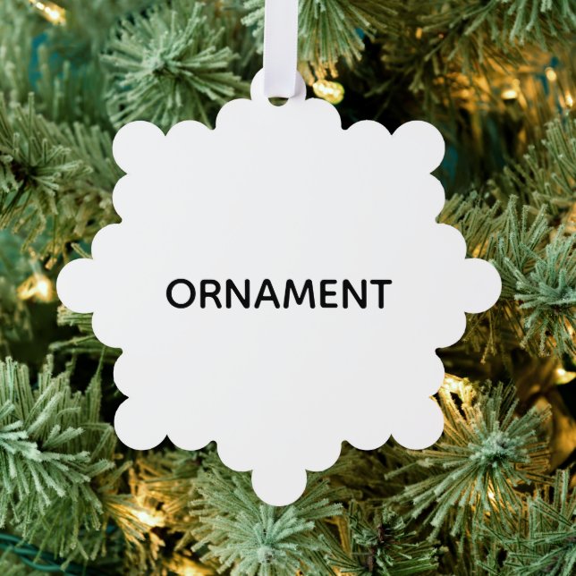 Remove This Text & Add Your Own Design Ornament Karte (Insitu (Baum))