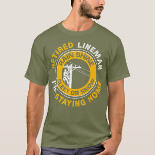 Remüan Lineman Lineworker Power Lineman T-Shirt