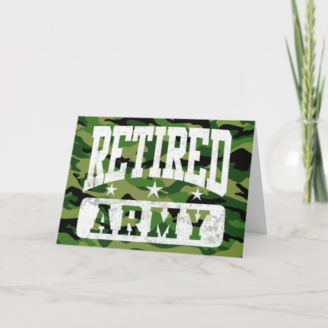 Remüde Army Karte (Vorderseite)