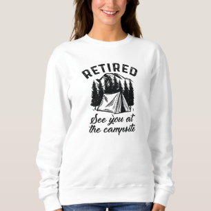 Remüde Campingplatz Sweatshirt